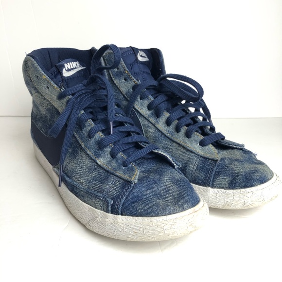 nike blazer denim